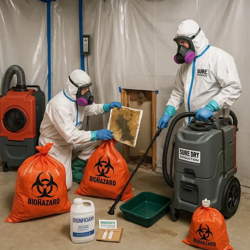Contaminated Water Handling Protocols process in Bermuda Run, NC
