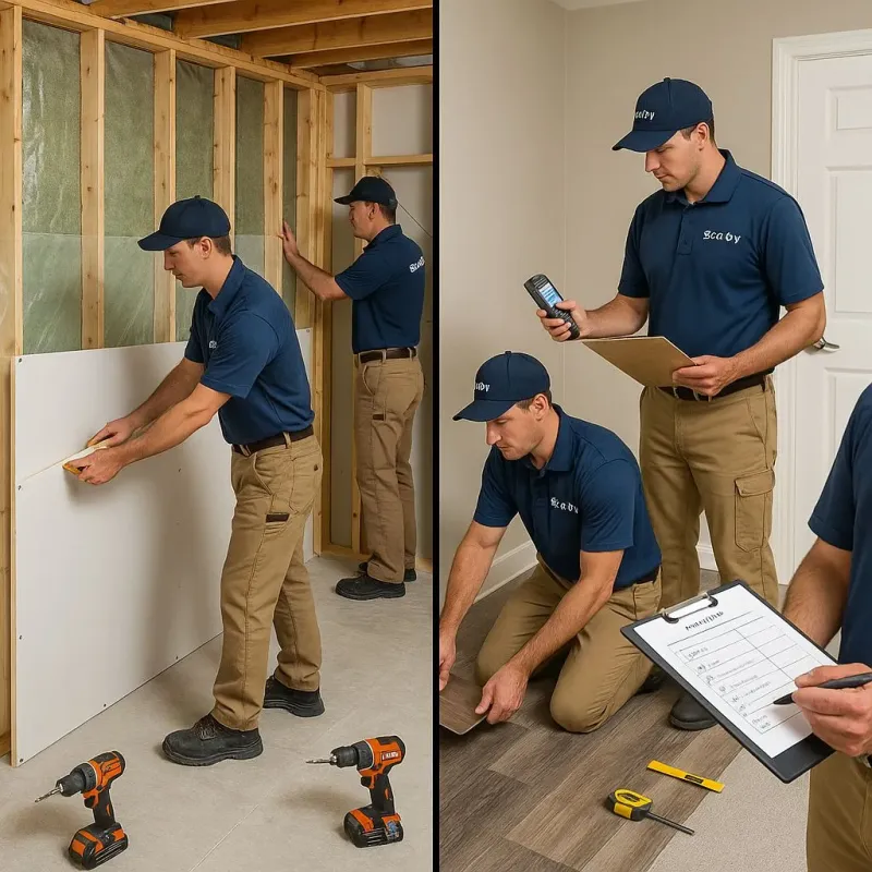 Repairs and Reconstruction process in Bermuda Run, NC
